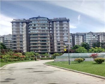 寧夏太陽能殺蟲燈-寧夏省西安市曲江南湖小區(qū)路燈項目