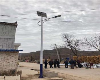 陜西咸陽旬邑鄉(xiāng)村道路太陽能路燈