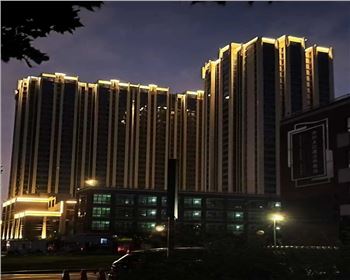 寧夏西安蔚來熙語樓體亮化工程